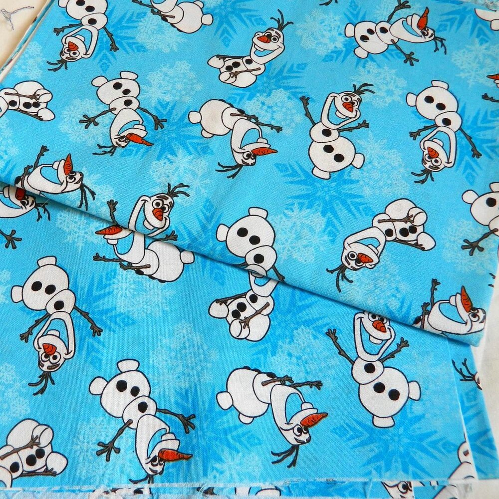 Disney Frozen Fabric Olaf Snowflakes